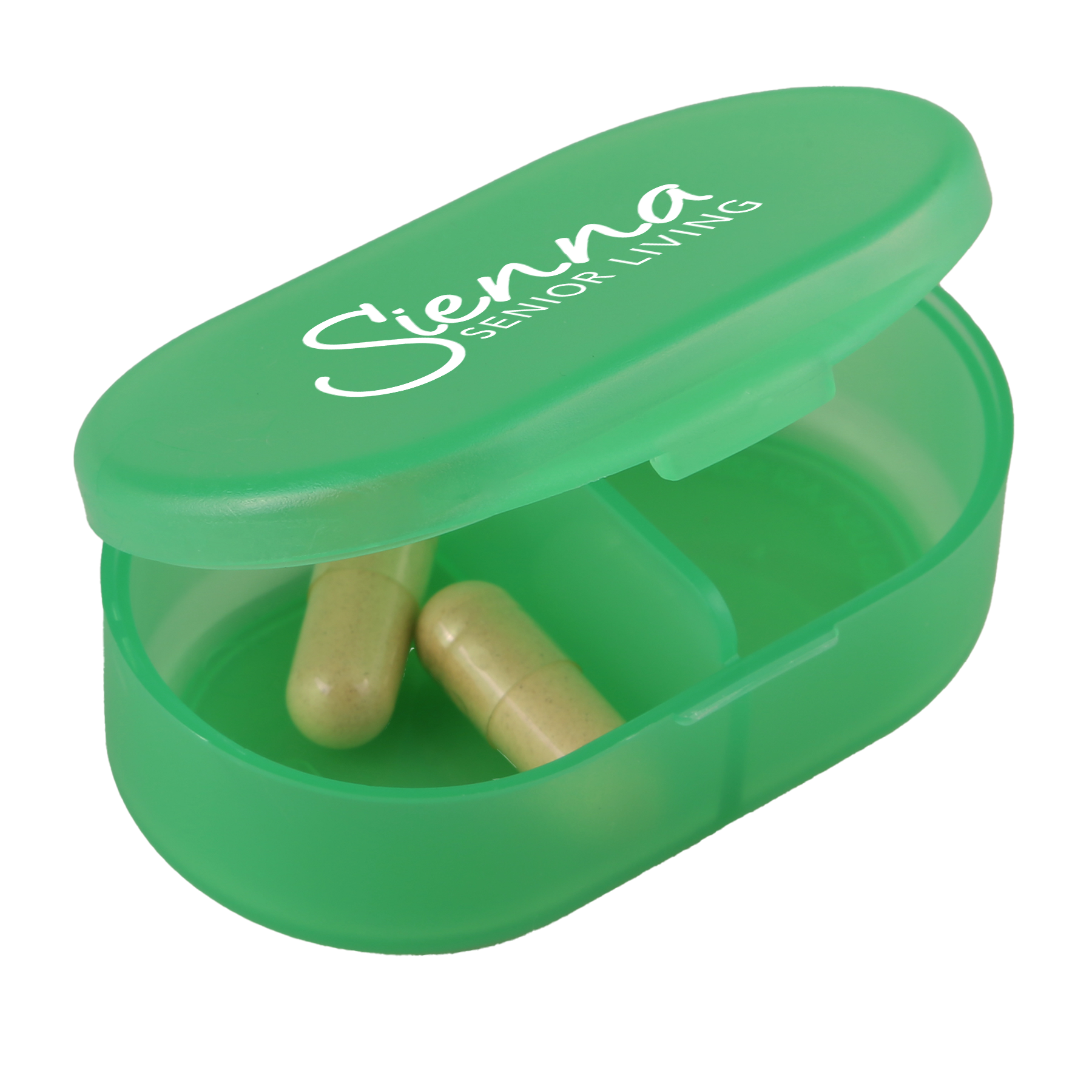 Dual Compartment Pill Box 11