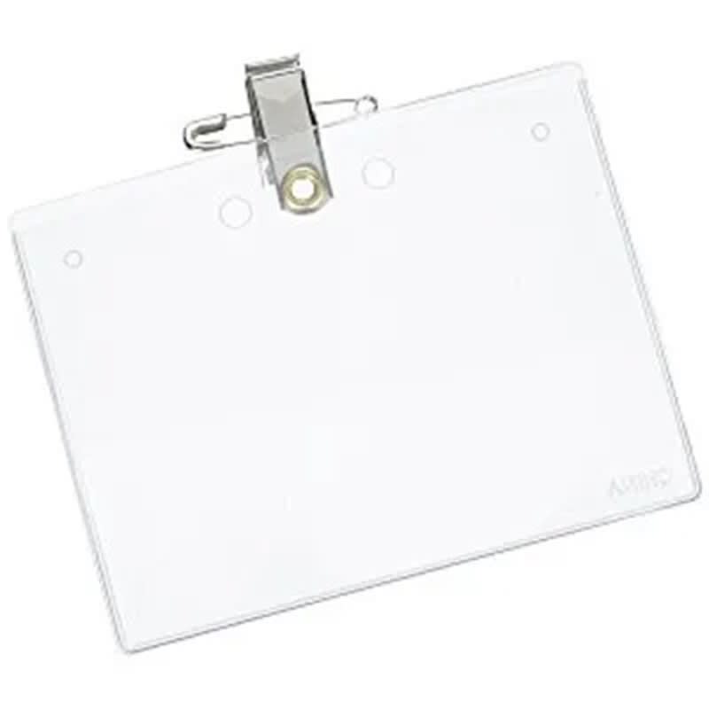 Badge Holder With Pin And Clip 2