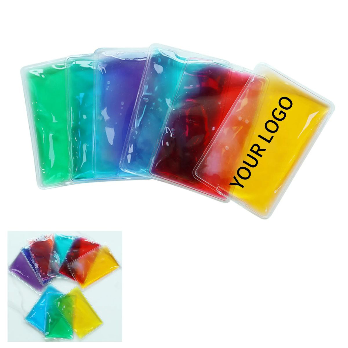 PVC Freezable Gel Ice Cooling Pack 4