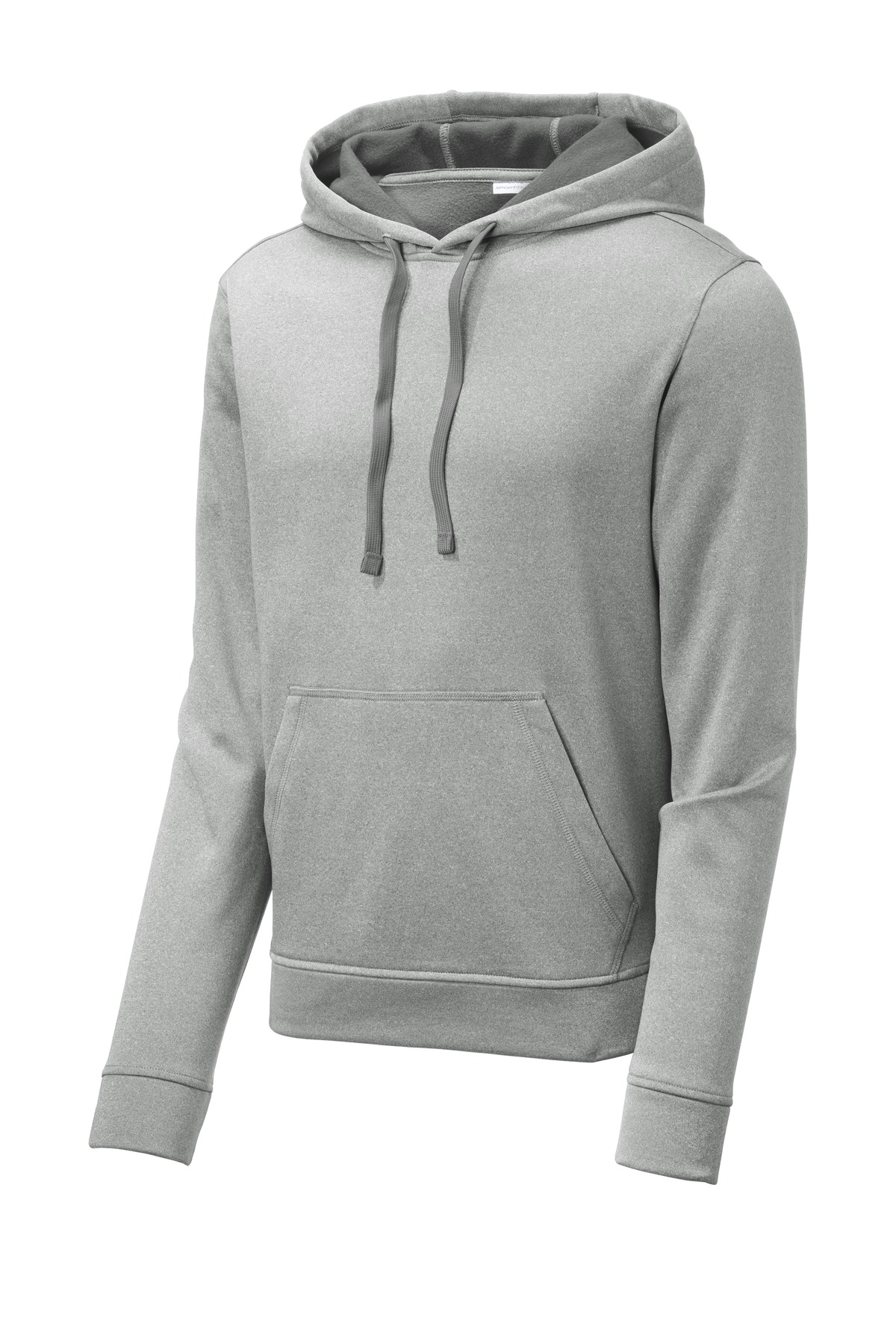 Sport-Tek PosiCharge Sport-Wick Heather Fleece Hooded Pullover. ST264, custom hoodie or sweatshirt with logo imprint 18