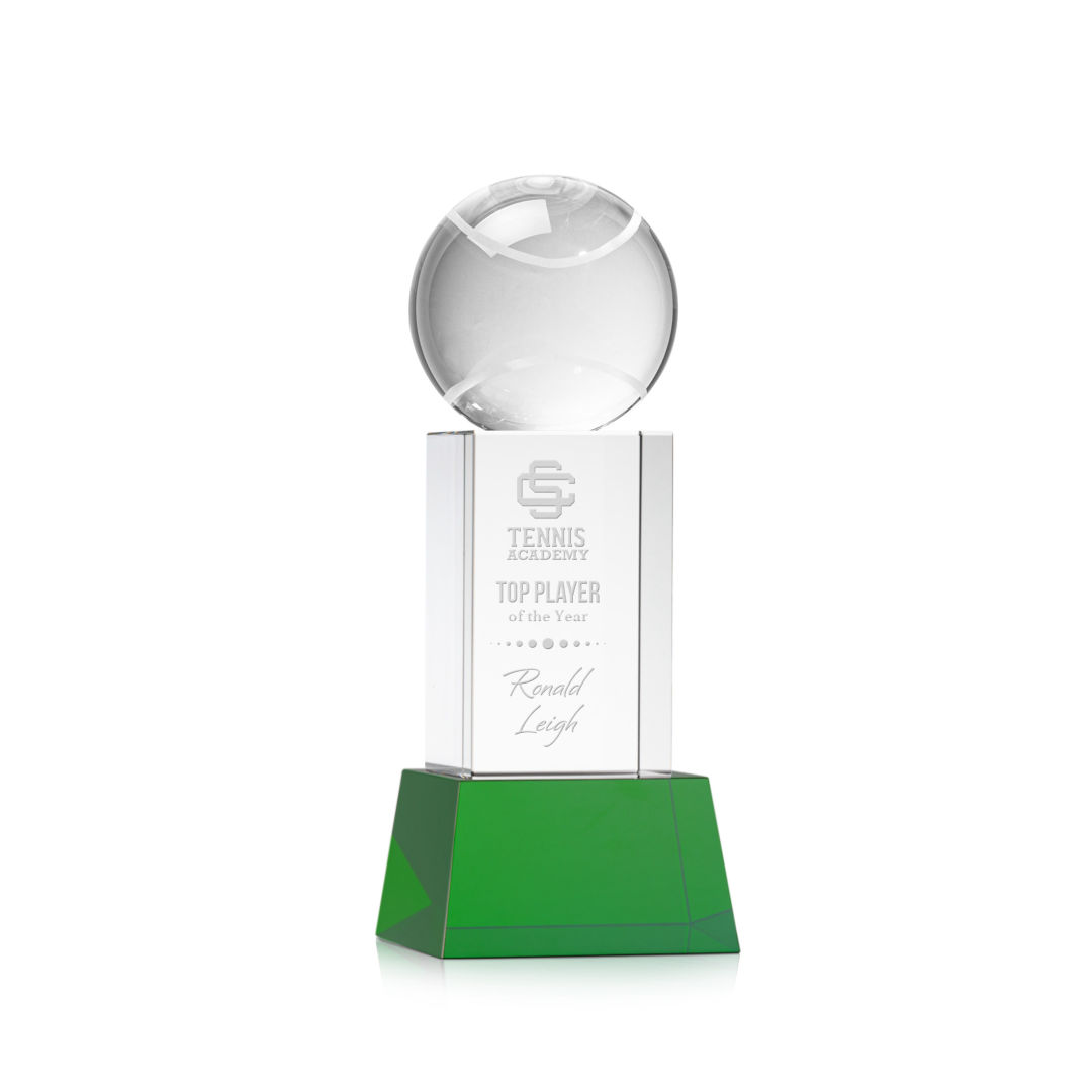 Tennis Ball Award on Belcroft Base - Green 7