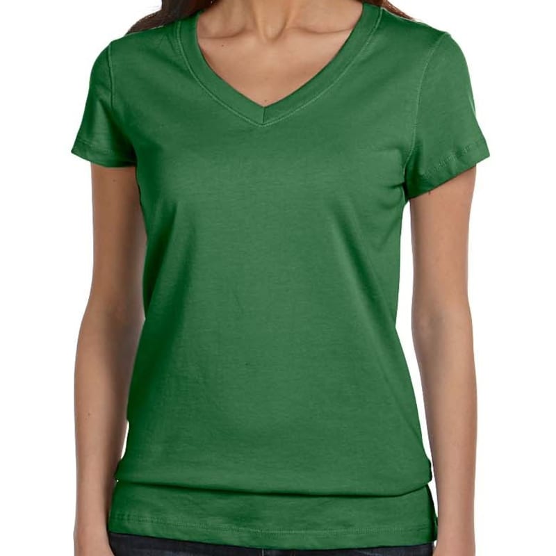 Bella Ladies Jersey Short-Sleeve V-Neck T-Shirt 7