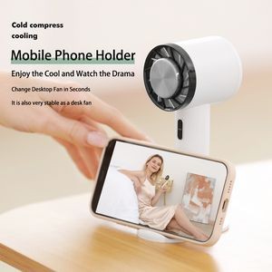 Personal Fan Handheld With Cold Compress 3