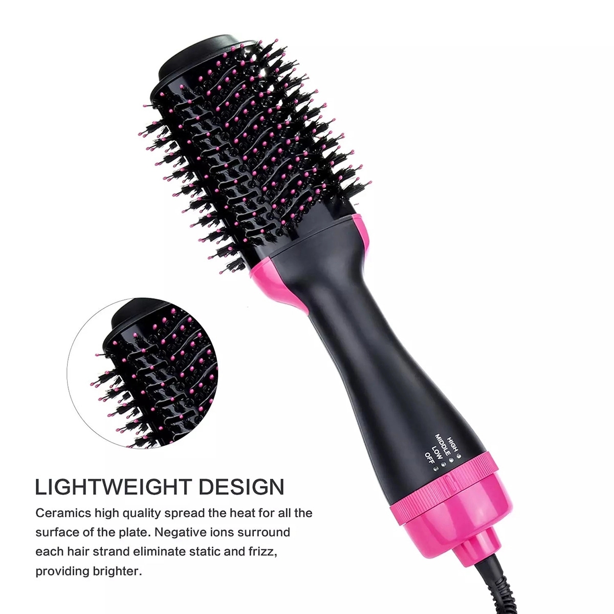 4 In 1 Hair Dryer And Hot Air Brush 4