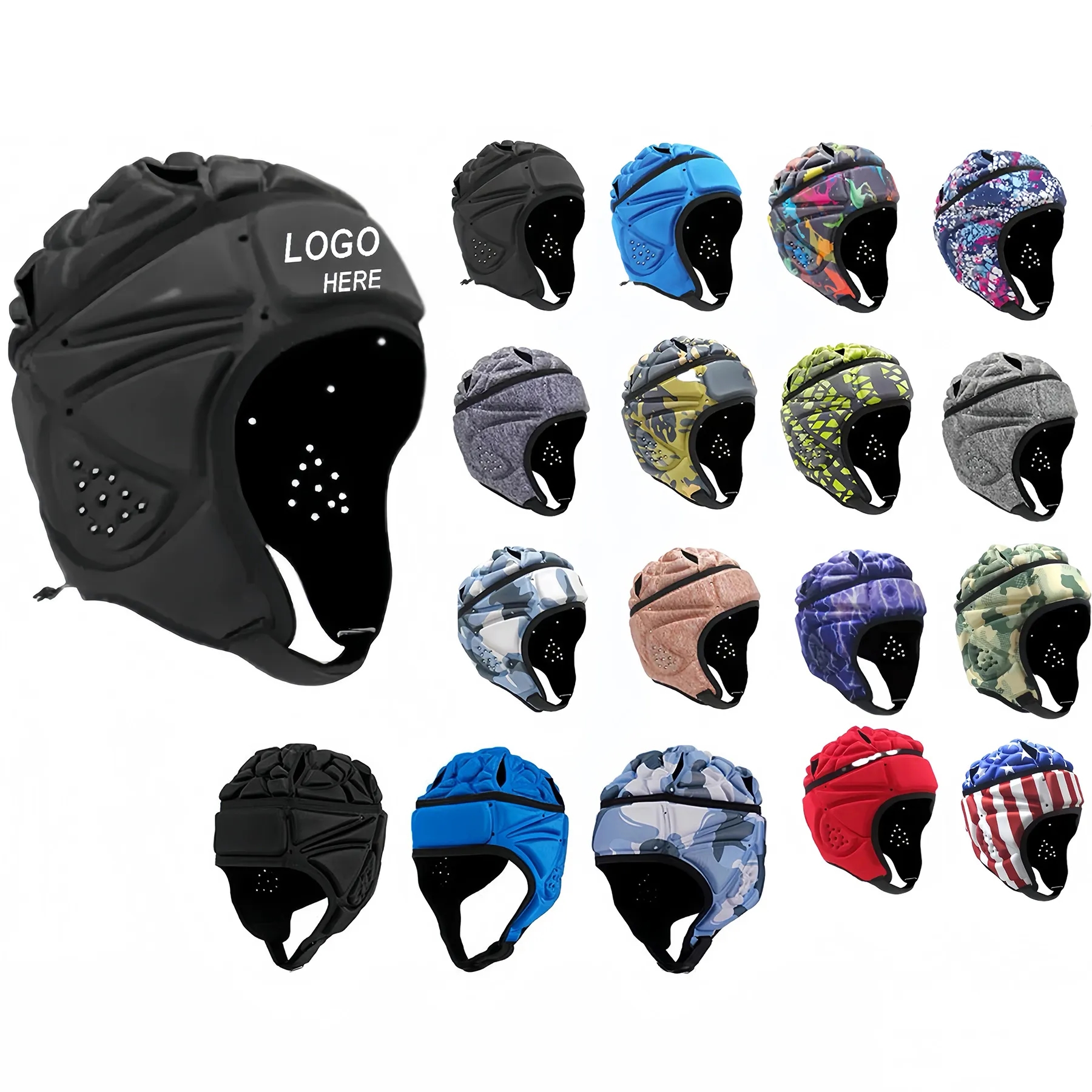 Rugby Headguard Goalkeeper Helmet 4