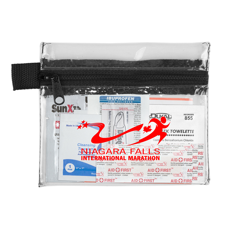 "Riverside Plus" 14 Piece Healthy Living Pack Components inserted into Zipper Pouch 4
