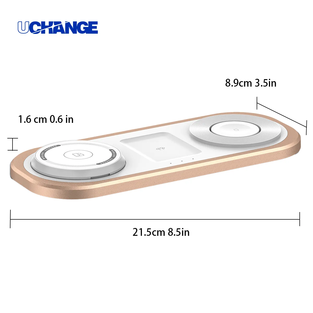 Foldable Magnetic 3 In 1 Wireless Charging Dock 6