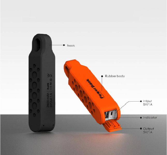 Outdoor Compact Power Bank 2200mah 7