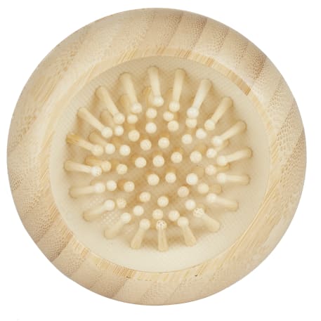 FSC® 100% Bamboo Compact Mirror/Brush 2