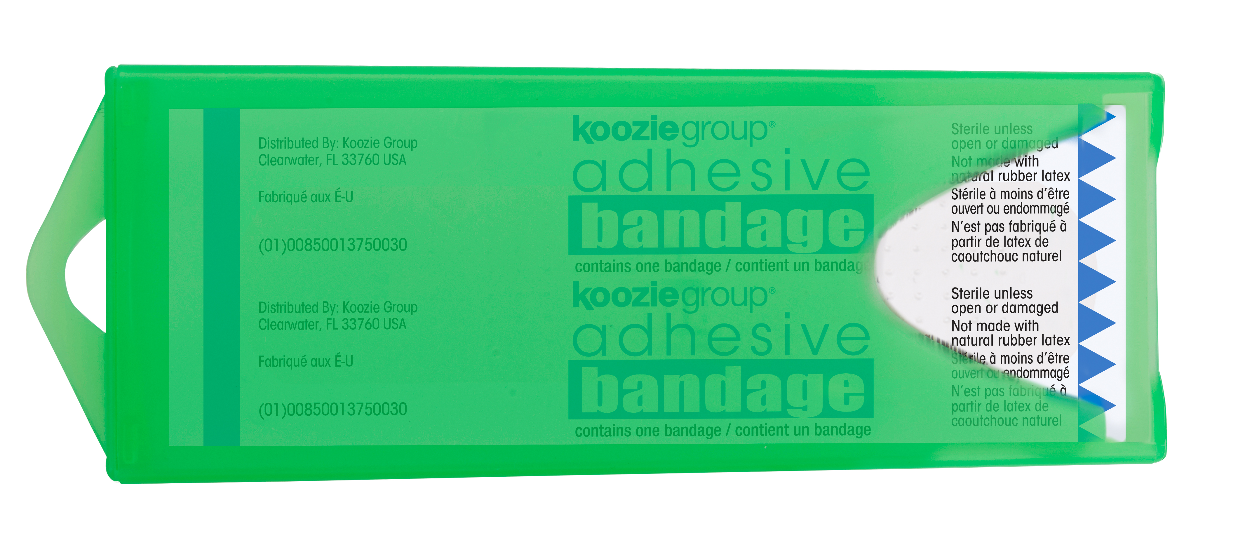 Good Value™ Original Colored Bandage Dispenser with Clear Bandages 5