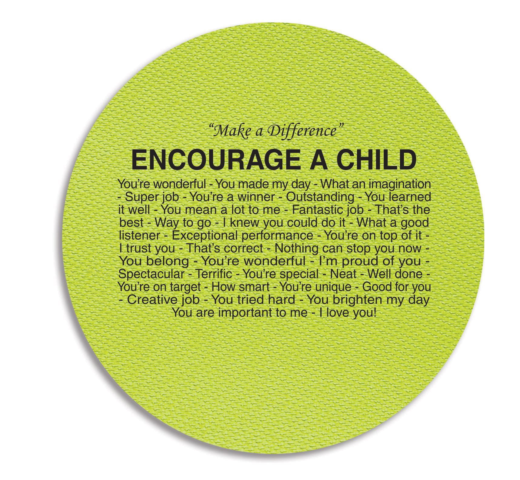 Encourage A Child Circle Jar Opener 6