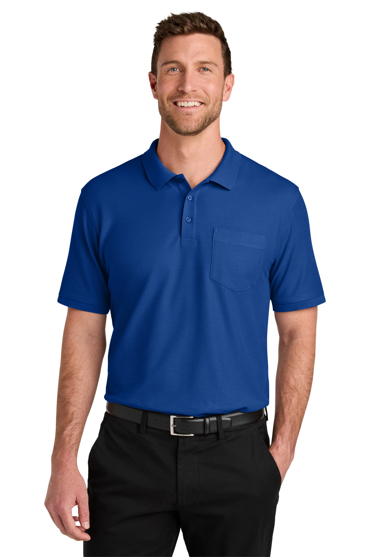 Port Authority Tall Wearever Signature Pique Pocket Polo TLK200P 29