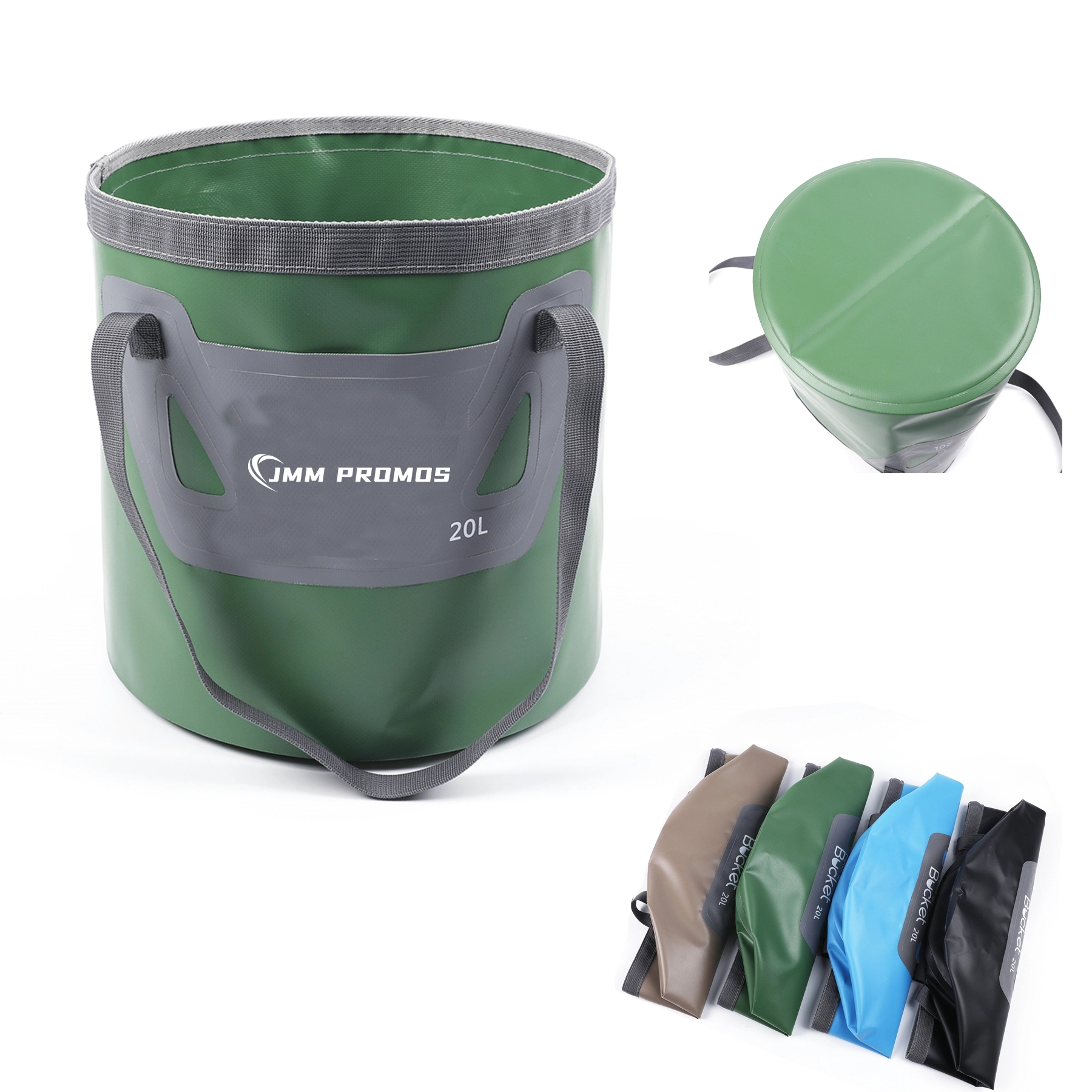 PVC Collapsible Bucket w/ Handle 2