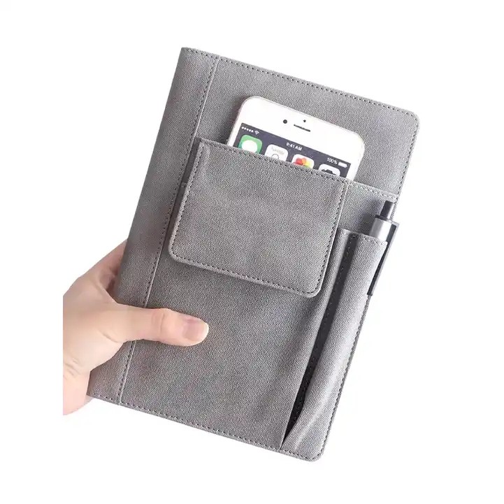 Multi-Pocket Leather Notebook Multi-Pocket Leather Notebook 2