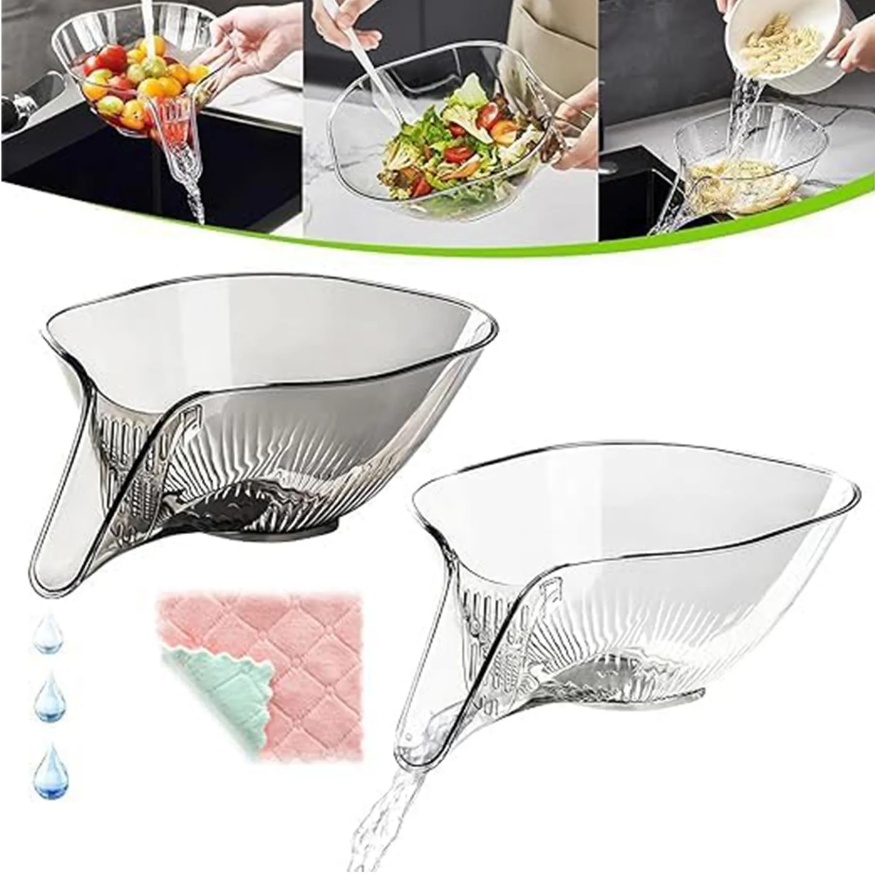 Multi functional Kitchen Drain Basket 4