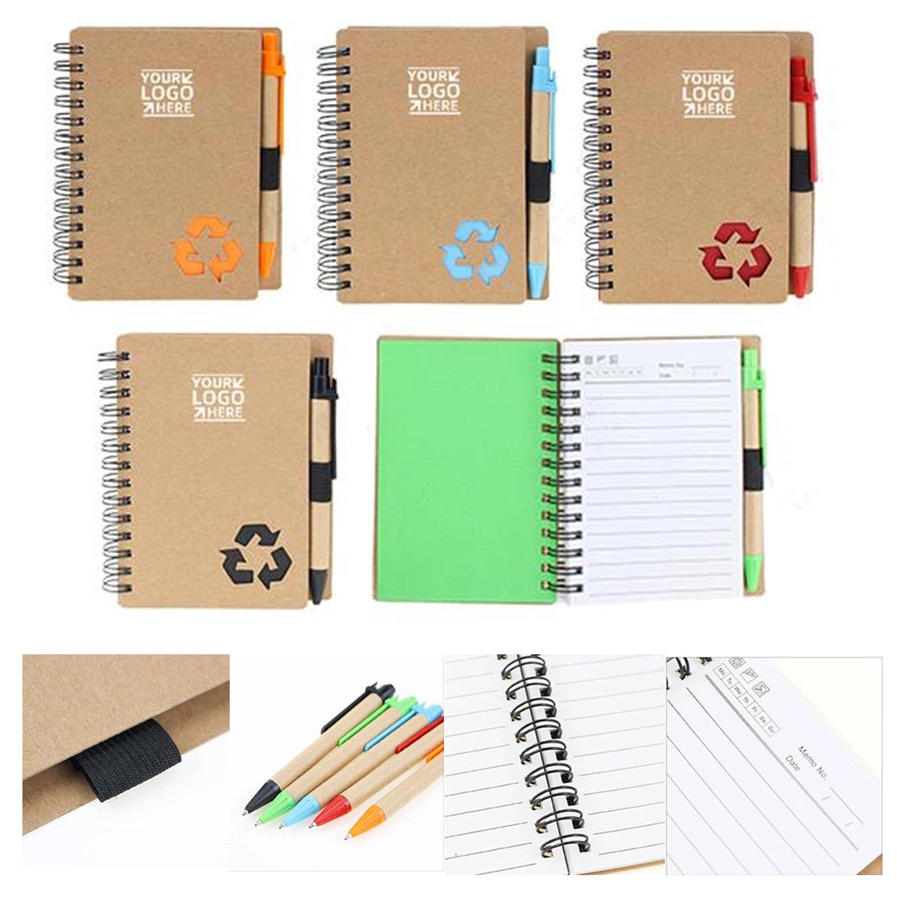 Spiral Notebook & Pen 1
