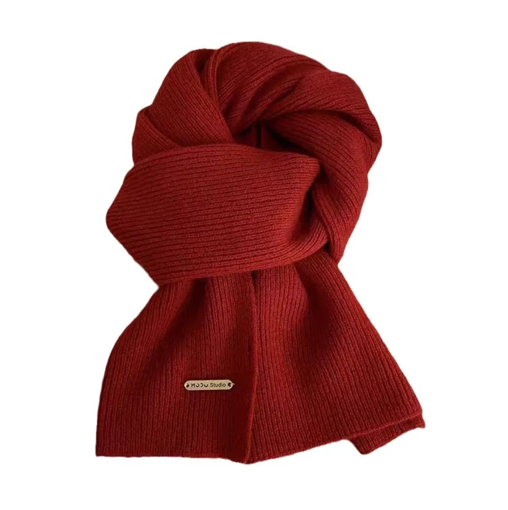 Thick Knit Unisex Autum Winter Scarves 4