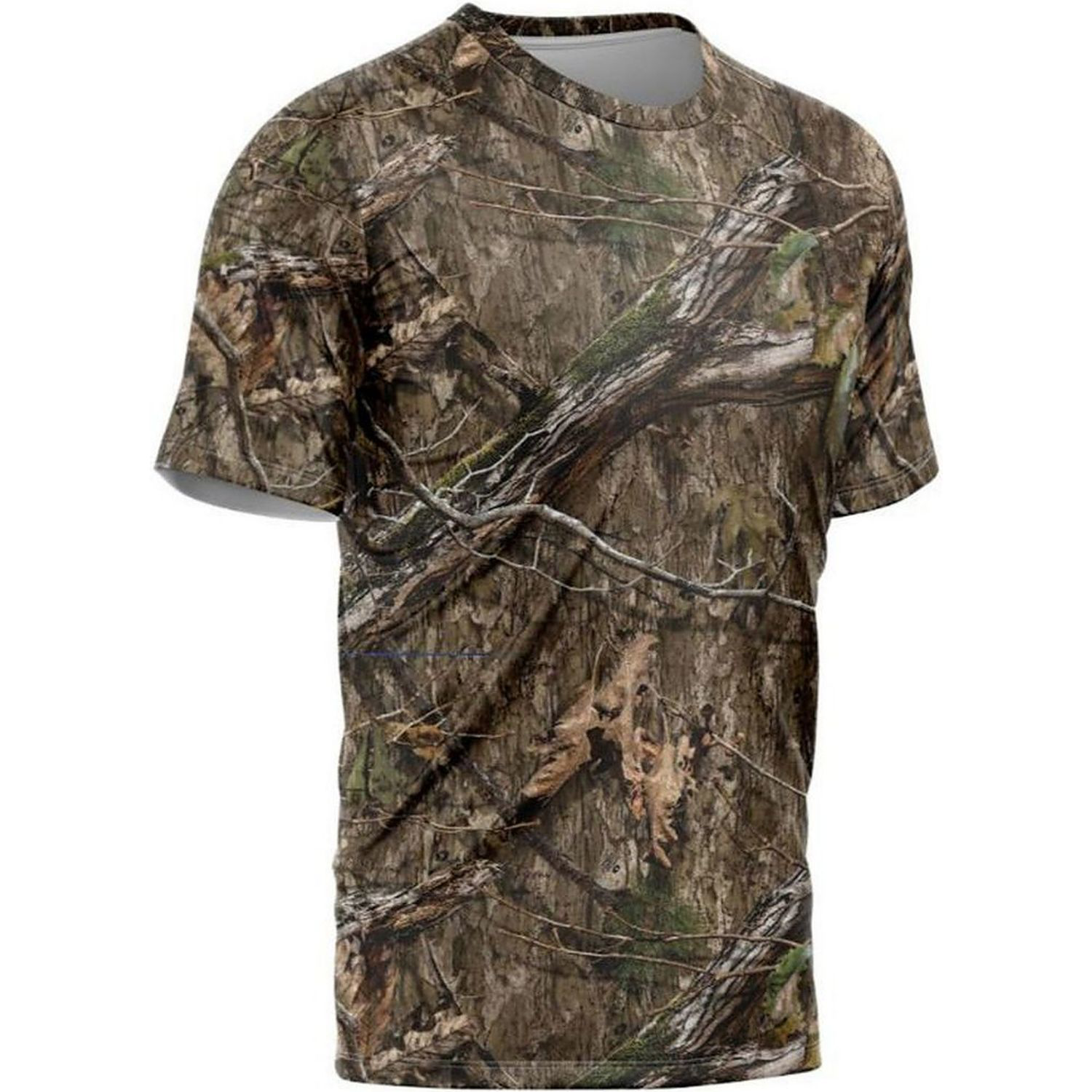 Mossy Oak® Men's 4.4 oz. Polyester Interlock Short Sleeve T-Shirt 6