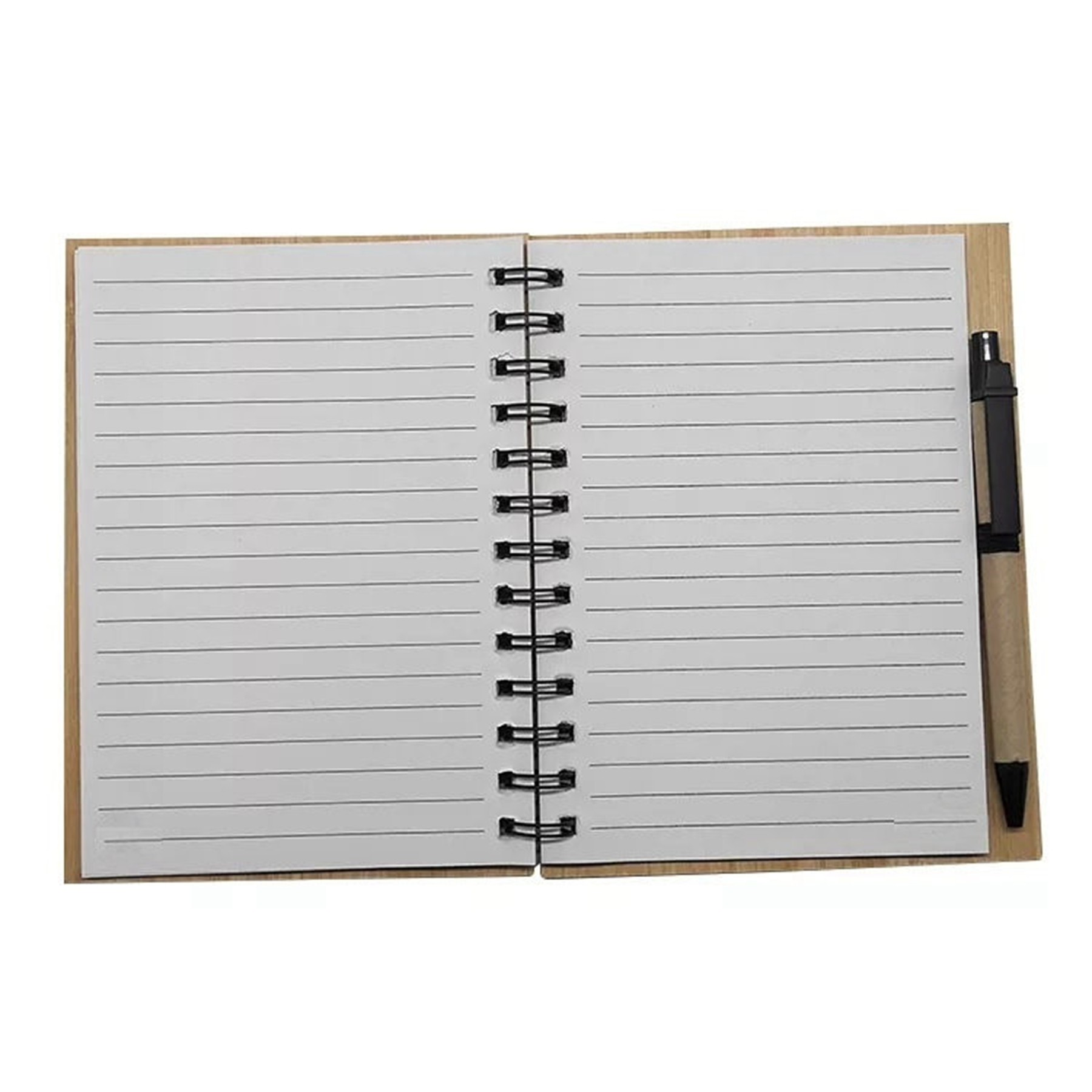 Bamboo Notebook with Pen 2