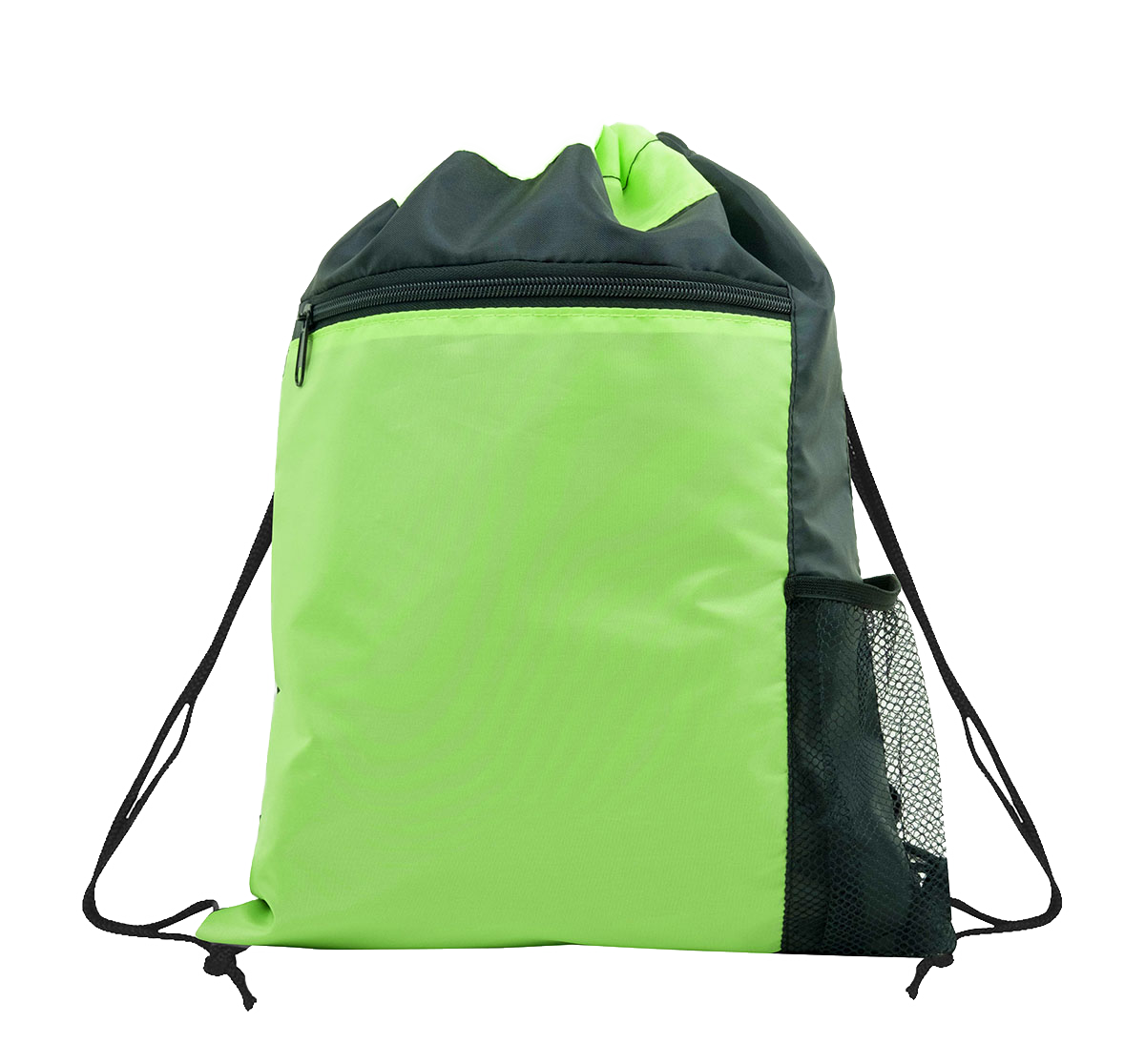 Color Block Drawstring Backpack