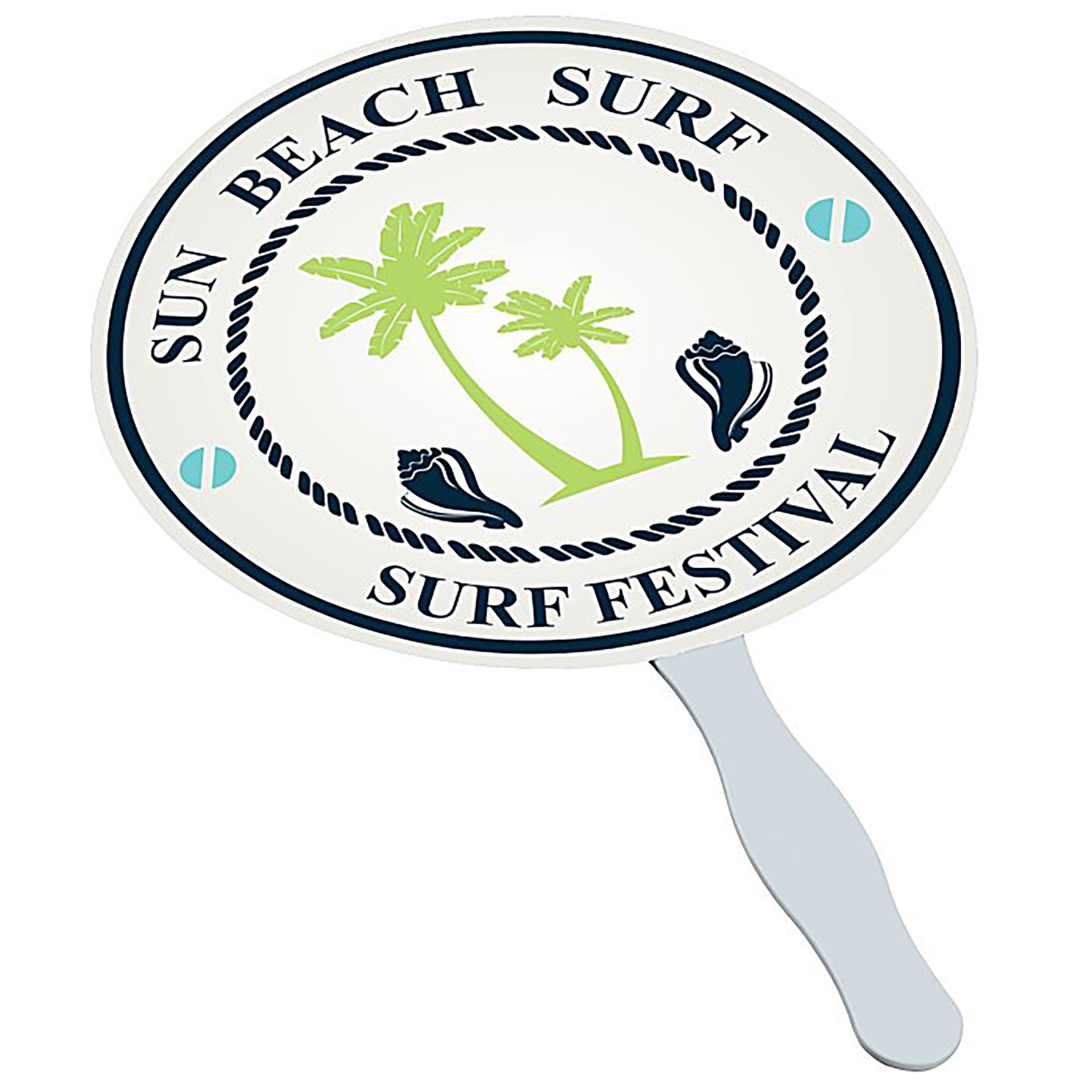 Custom Double-Sided Hand Fan 3