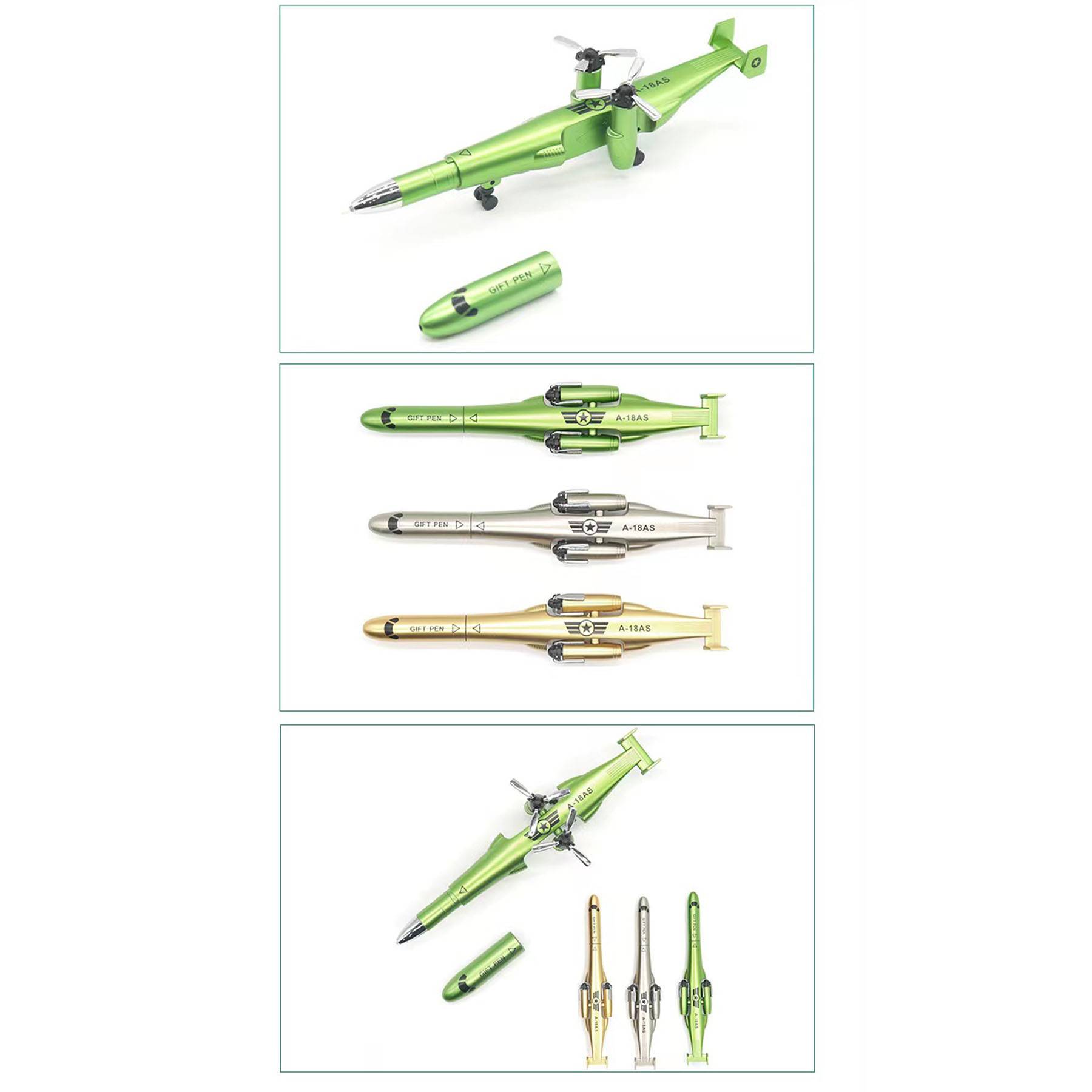 Unique And Cool Aircraft Design Ballpoint Pens 3