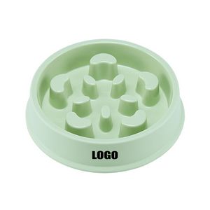 18cm Slow Eating Plastic Pet Bowl Food Tray 11