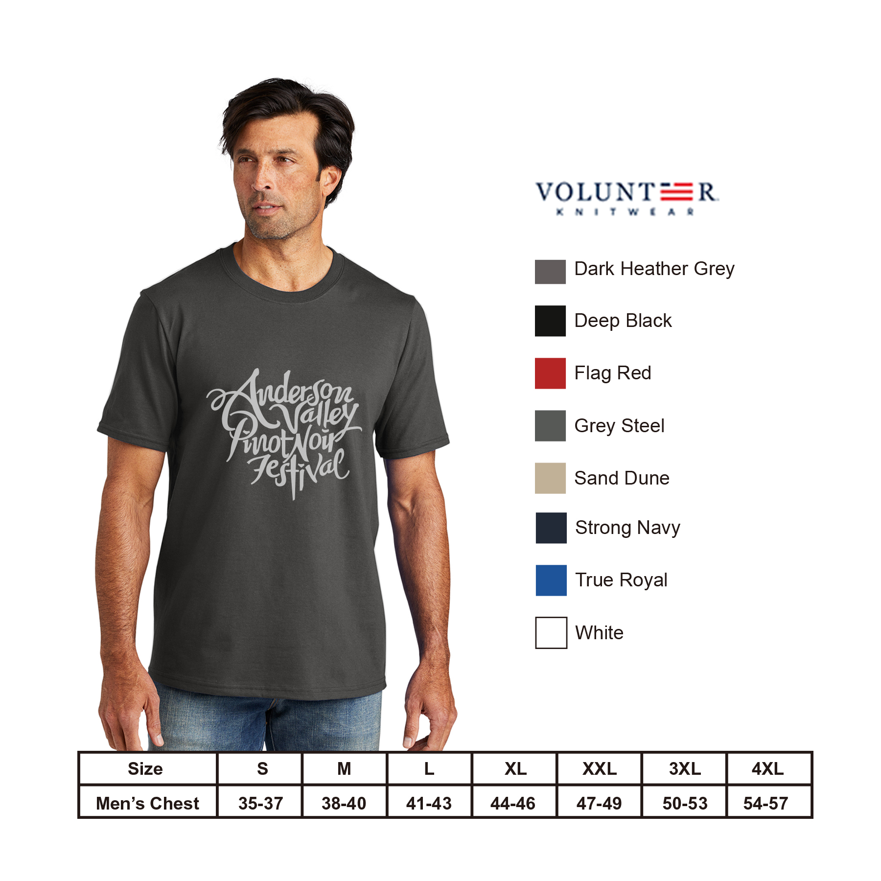 Made in USA Volunteer Knitwear Chore Tee 6