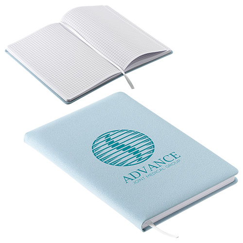 Draftsman Padded Hardcover Journal with Grid-Lined Paper 13