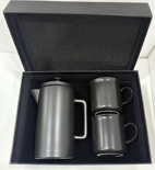 Highland porcelain french press coffee set 12