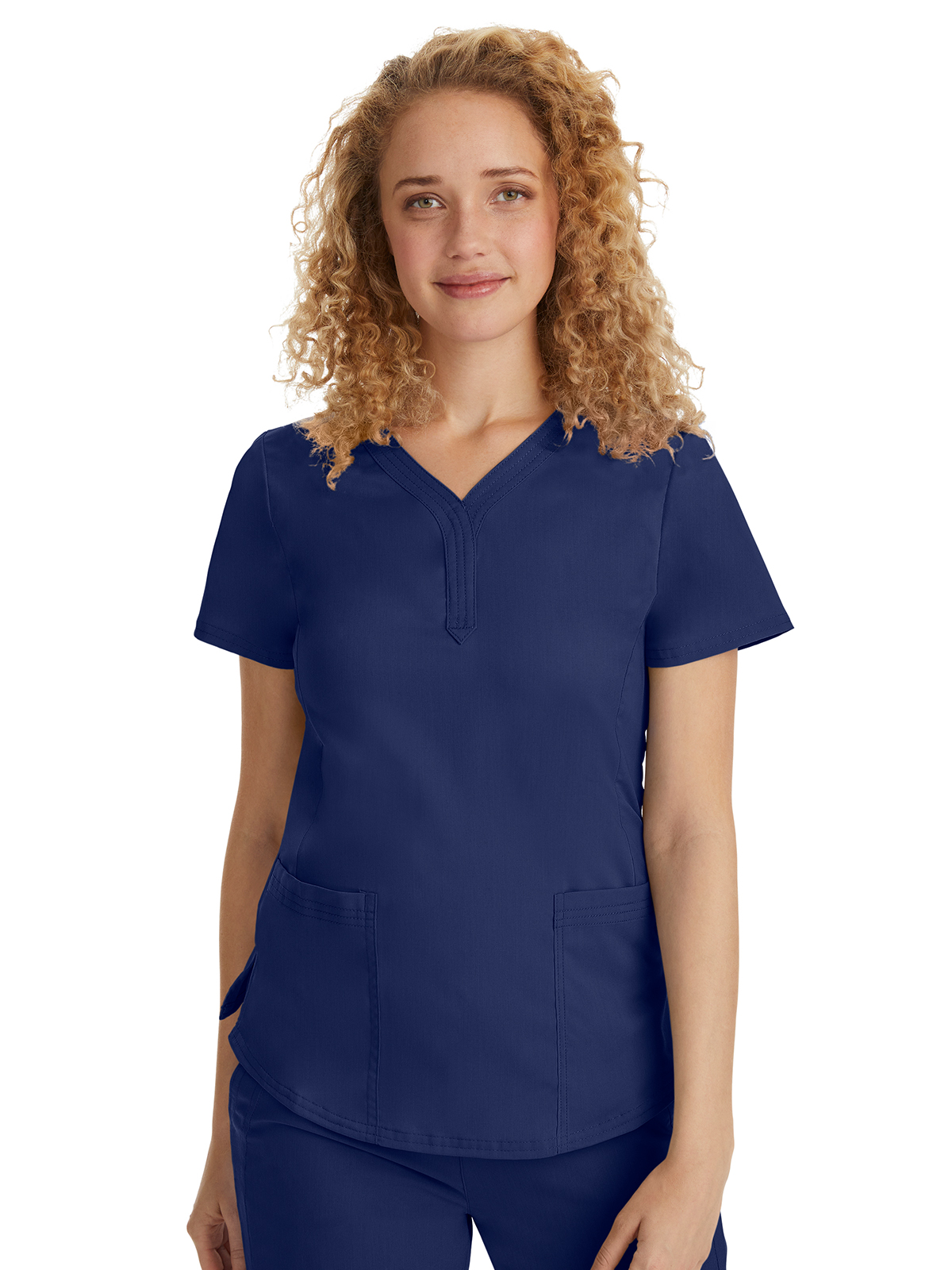 Healing Hands - HH Purple Label - Women's 2-Pocket Jane Triple-Needle Stitching Top 17