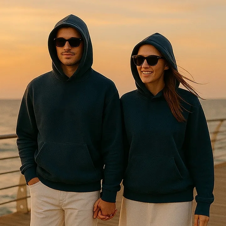 Premium Warm Pocket Pullover Hoodie Winter Sweatshirt, custom hoodie or sweatshirt with logo imprint 3