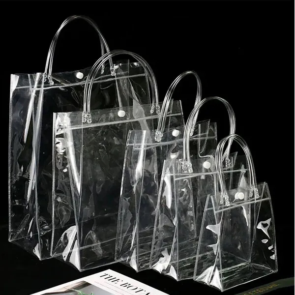 Transparent Soft PVC Gift Tote with Hand Loop 6