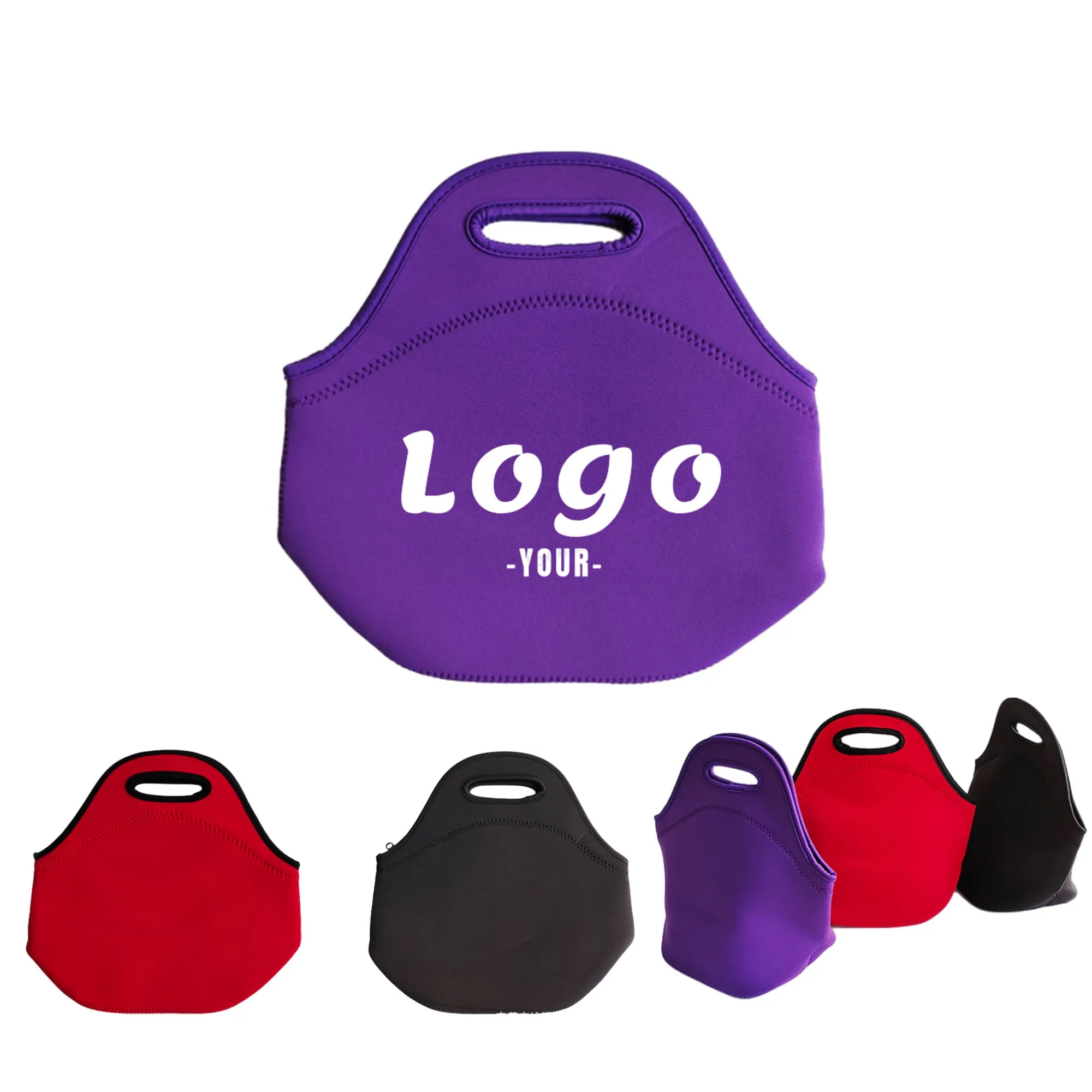 Neoprene Insulated Lunch Tote Bags 2
