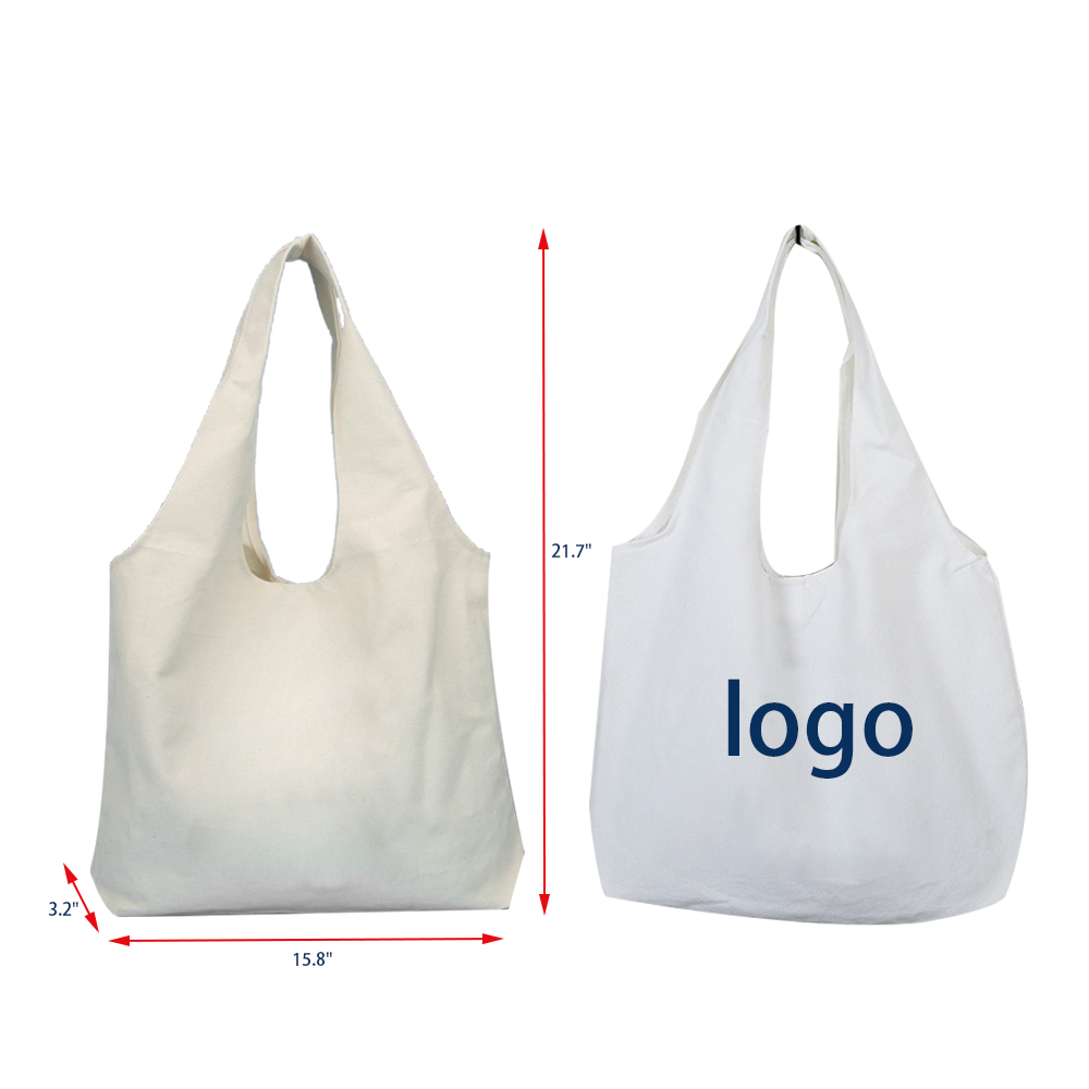 Single-shoulder handbag style canvas bag 2