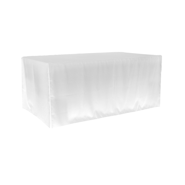 "Darley OS Eight" 3-Sided Throw Style Table Covers All Over Full Color Dye Sublimation Imprint - Fit 3