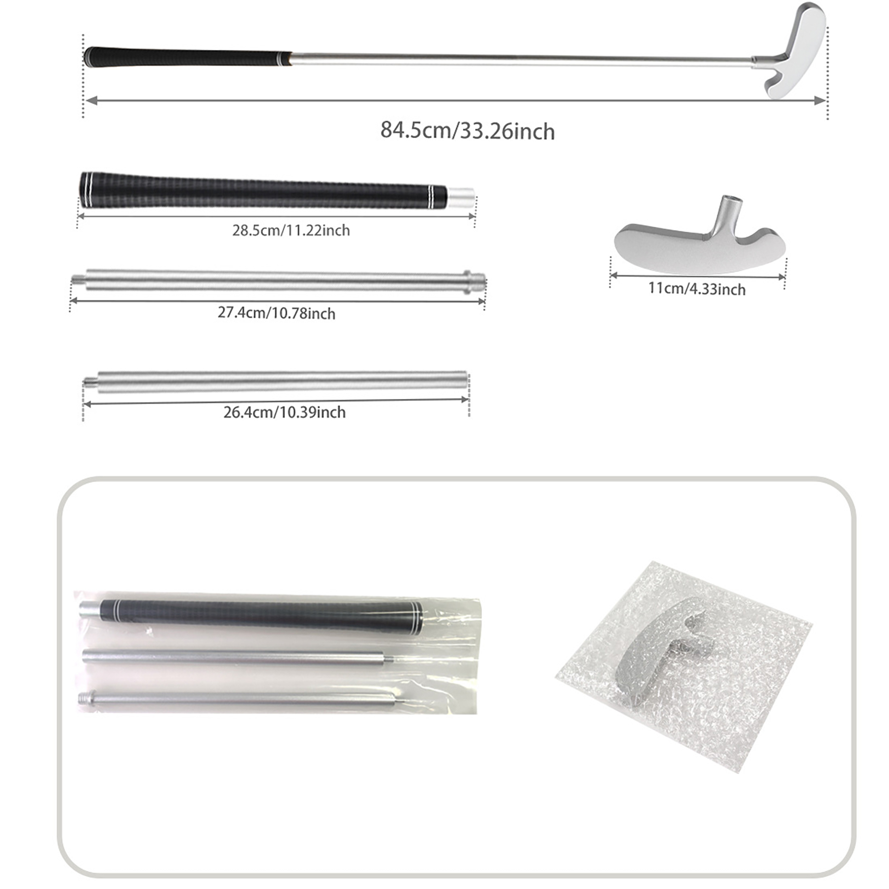 Dual-Sided Golf Putters 4