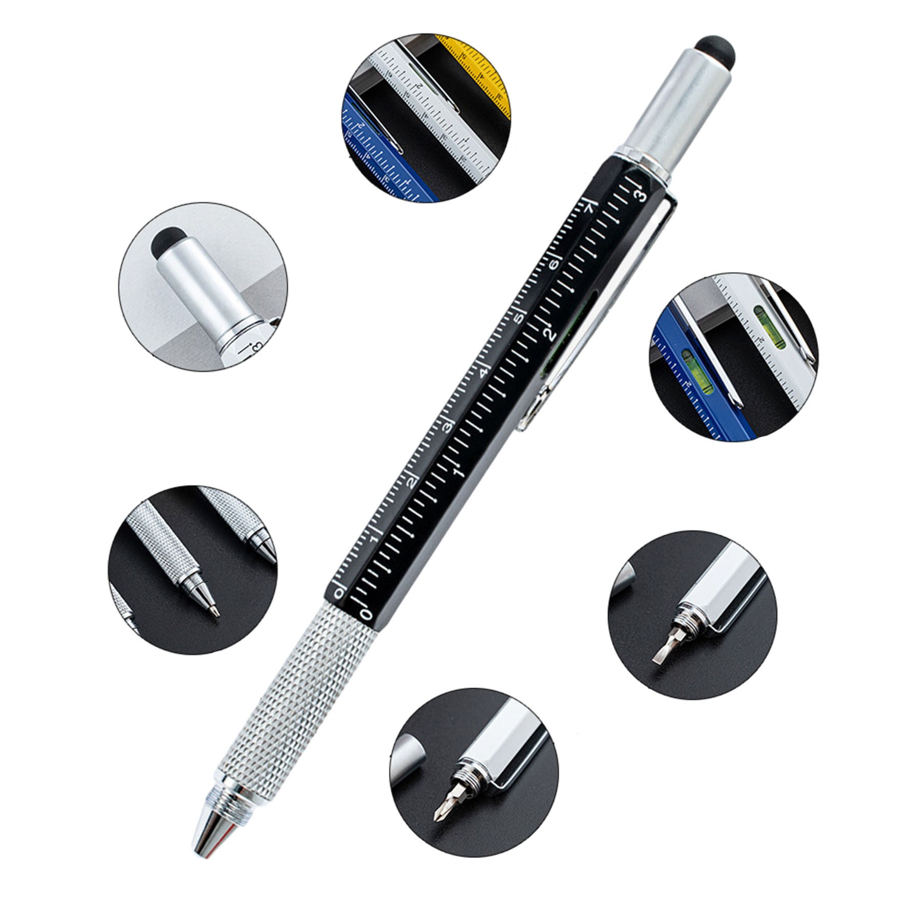 6-In-1 Multi Ballpoint Pen 4