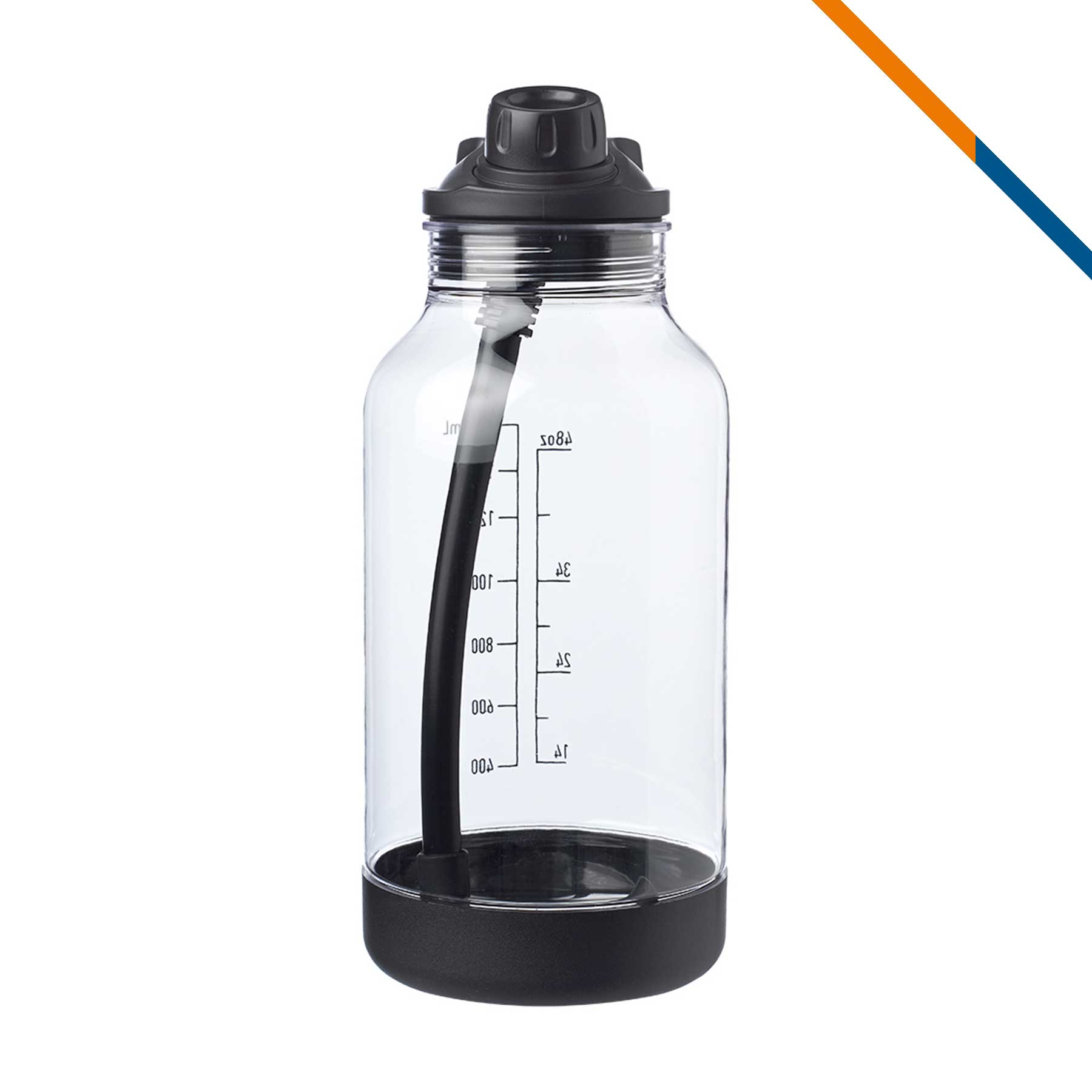 Pollin Plastic Sports Bottle - 64 OZ. 3