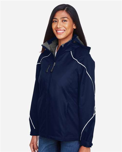 Women's Angle 3-in-1 Jacket with Bonded Fleece Liner - 78196 5