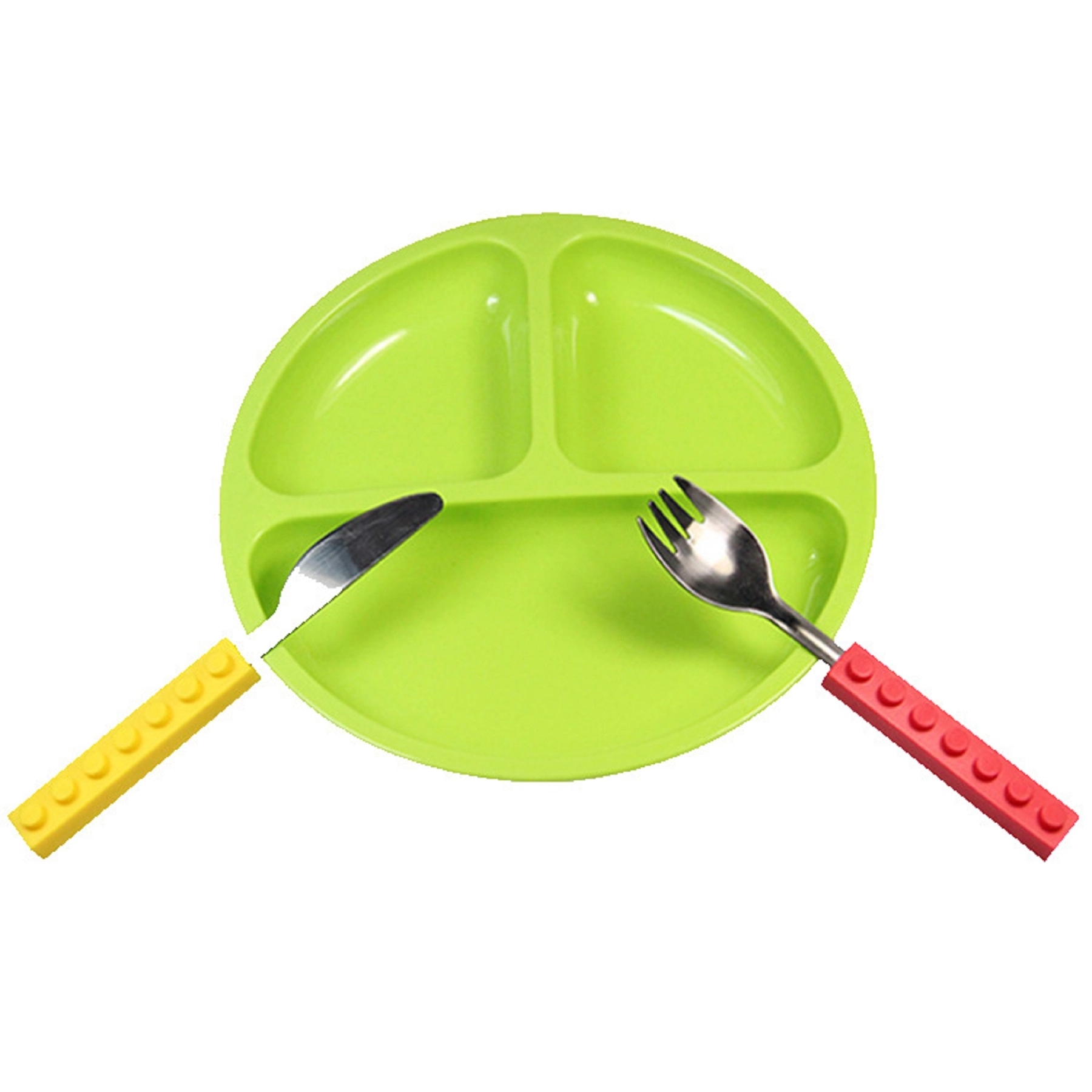 3 Compartments Non-slip Silicone Placemat 2