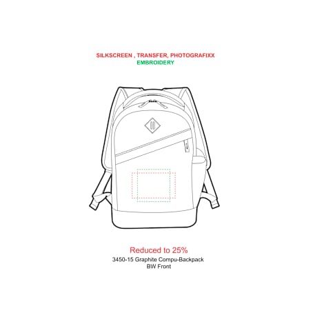 Graphite Slim 15" Computer Backpack 58
