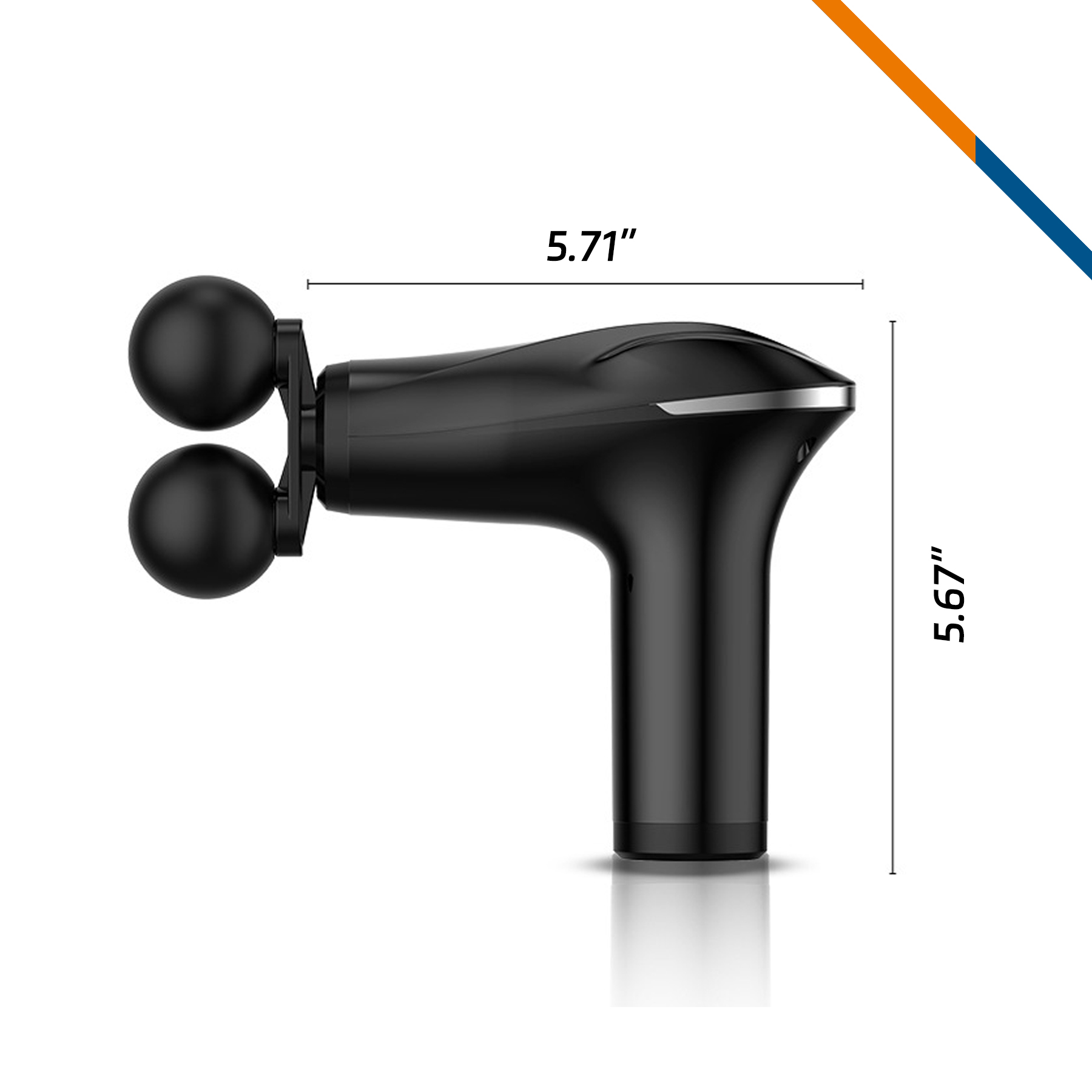 Pazlo Double Heads Massage Gun 1