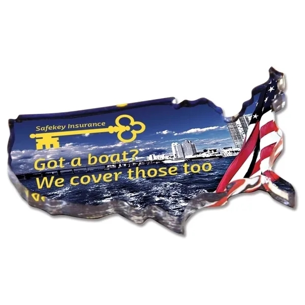 Custom 1/4" Acrylic Magnets USA Made 12
