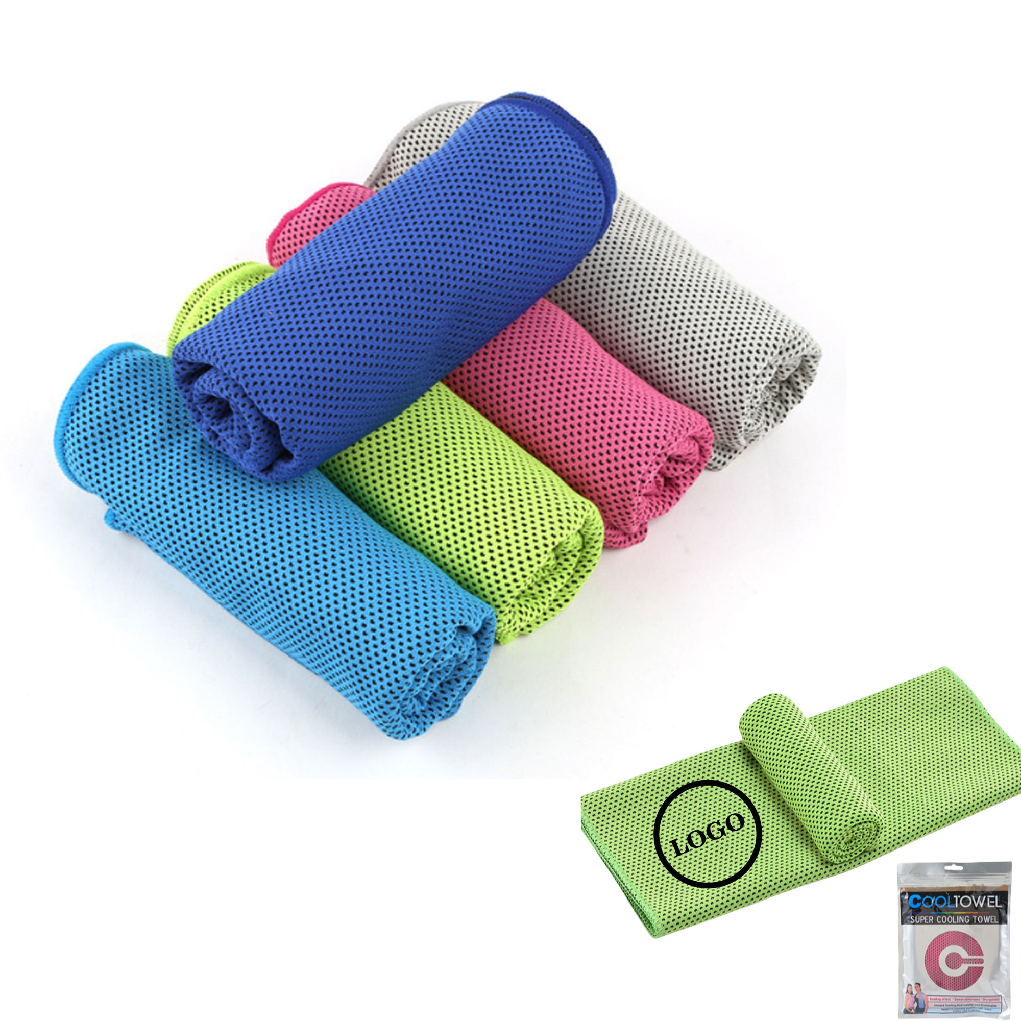 Cooling Towel with Breathable Mesh Fabric 2