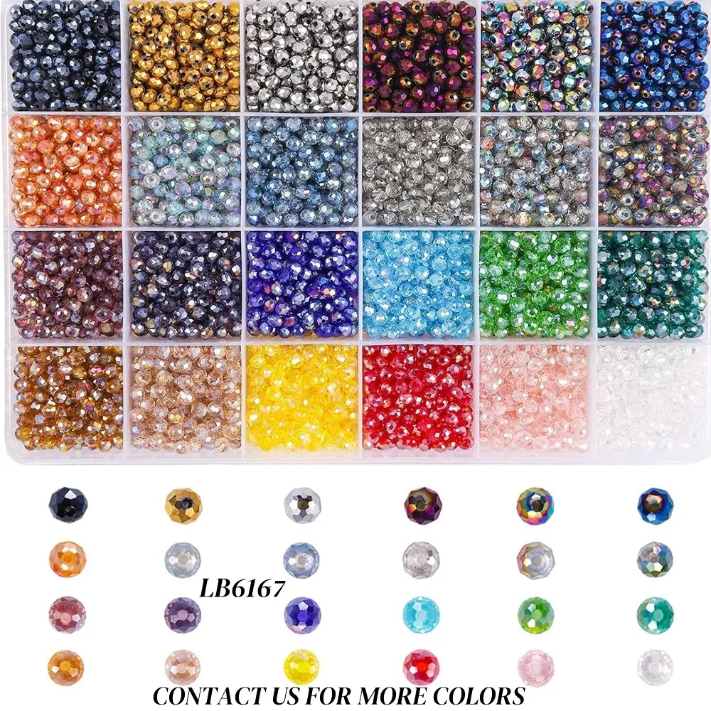 DIY Crystal Beads for Jewelry Making Kit Bracelet Set Maker 6