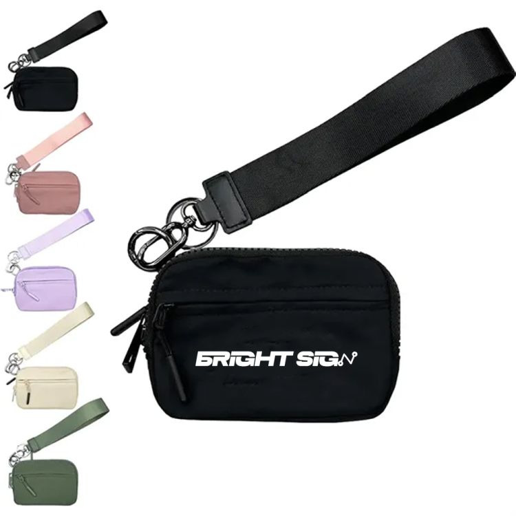 Waterproof Nylon Wristlet Wallet with ID Window 3