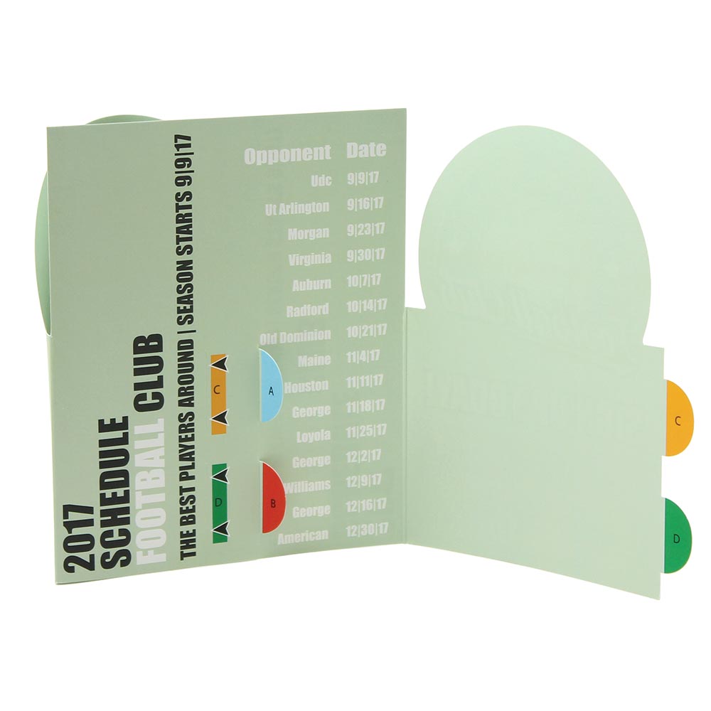 Circle Wave 3D Table Tent 6