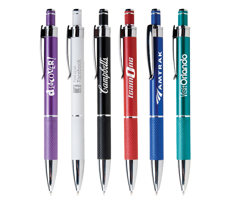 Diamond Grip Metallic Pen 2