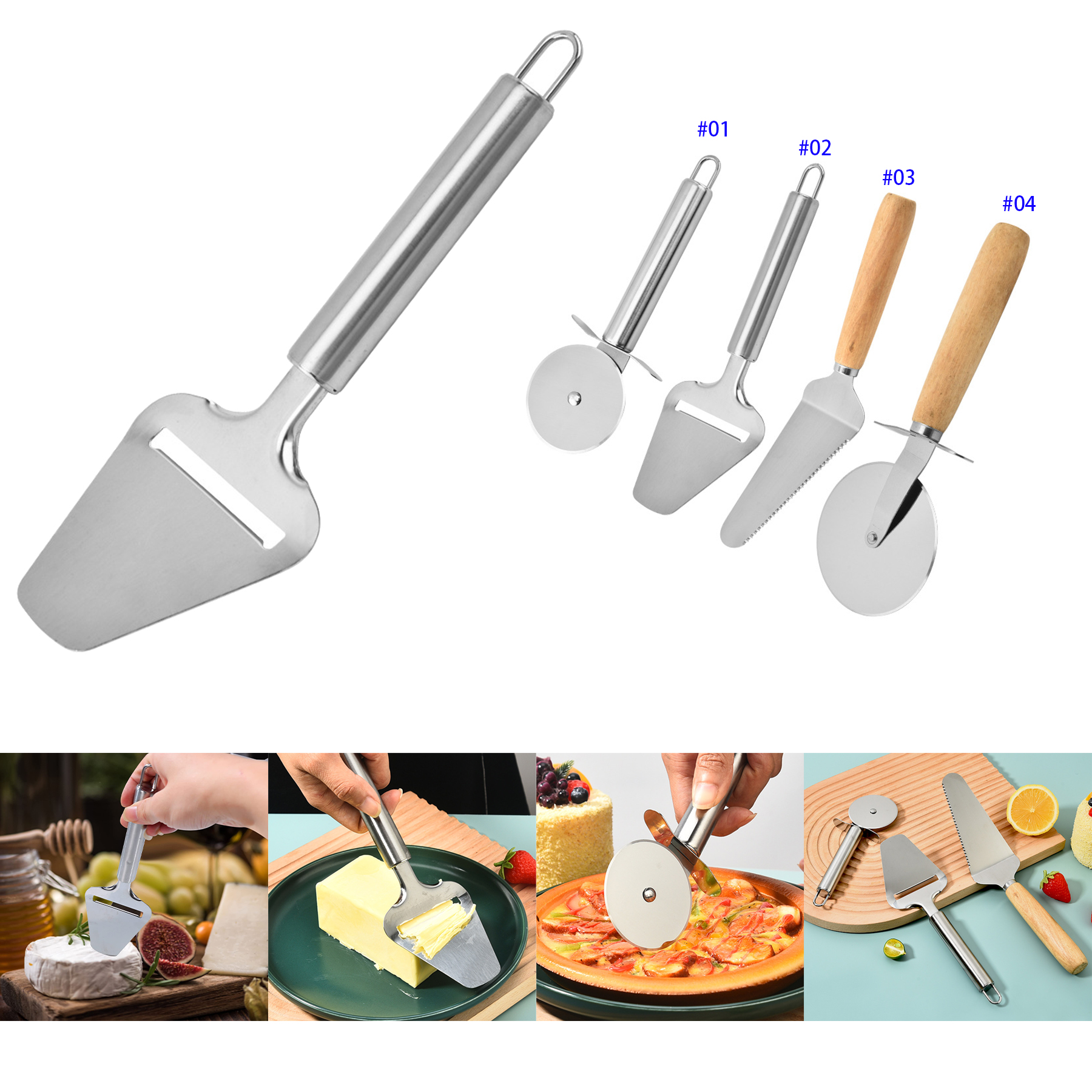 Cheese Slicer Stainless Steel 2